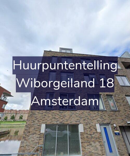 Foto gevel Huurpuntentelling voor Wiborgeiland 18, Amsterdam