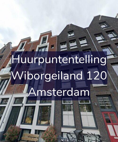 Foto gevel Huurpuntentelling voor Wiborgeiland 120, Amsterdam