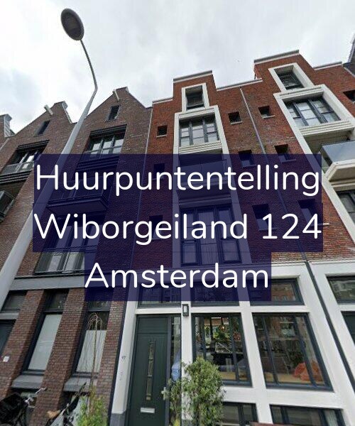 Foto gevel Huurpuntentelling voor Wiborgeiland 124, Amsterdam
