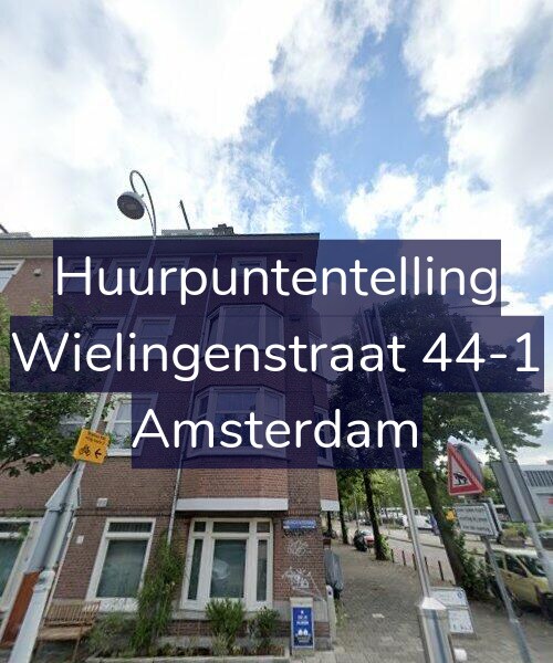 Foto gevel Huurpuntentelling voor Wielingenstraat 44-1, Amsterdam