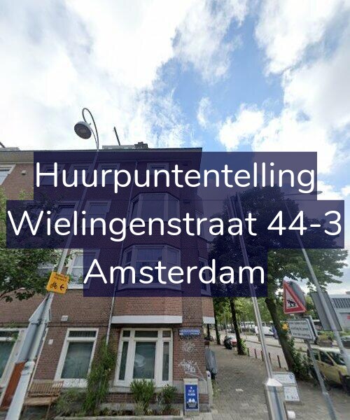 Foto gevel Huurpuntentelling voor Wielingenstraat 44-3, Amsterdam