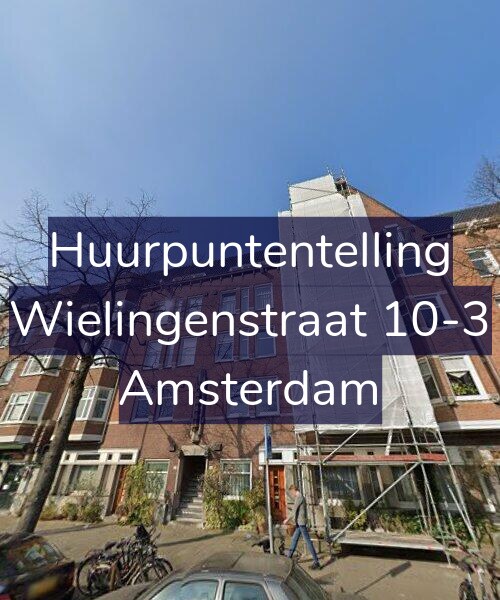 Foto gevel Huurpuntentelling voor Wielingenstraat 10-3, Amsterdam