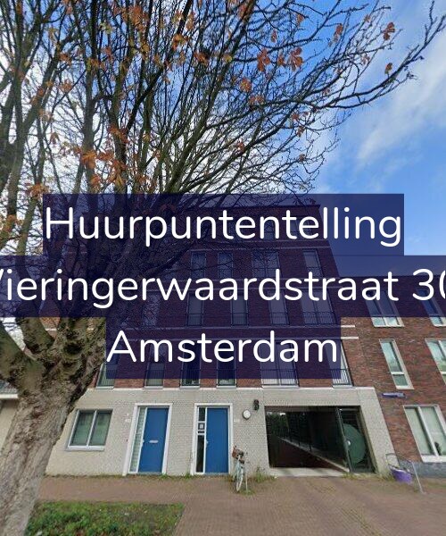 Foto gevel Huurpuntentelling voor Wieringerwaardstraat 301, Amsterdam
