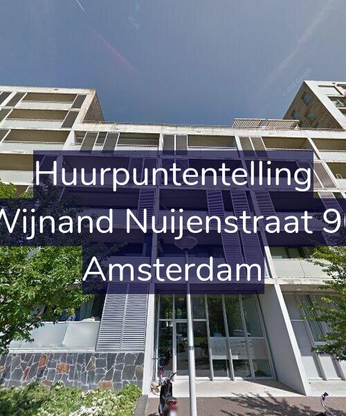 Foto gevel Huurpuntentelling voor Wijnand Nuijenstraat 90, Amsterdam