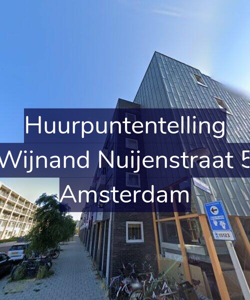Foto gevel Huurpuntentelling voor Wijnand Nuijenstraat 5, Amsterdam