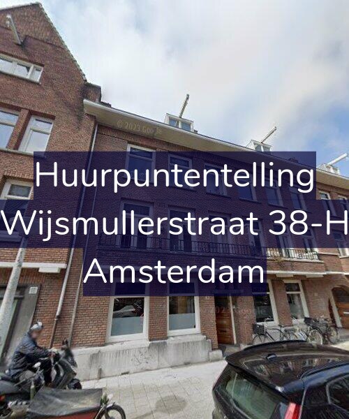 Foto gevel Huurpuntentelling voor Wijsmullerstraat 38-H, Amsterdam