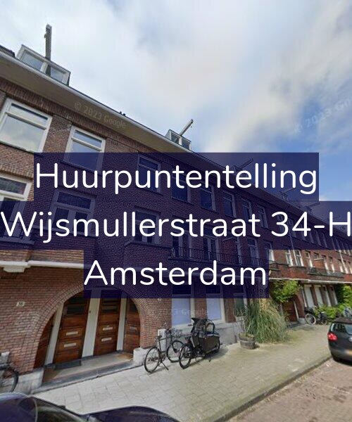 Foto gevel Huurpuntentelling voor Wijsmullerstraat 34-H, Amsterdam
