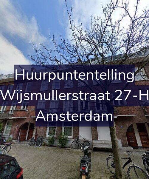 Foto gevel Huurpuntentelling voor Wijsmullerstraat 27-H, Amsterdam