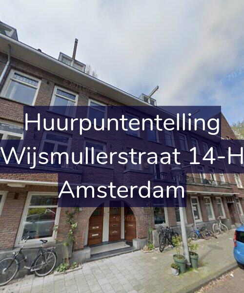 Foto gevel Huurpuntentelling voor Wijsmullerstraat 14-H, Amsterdam