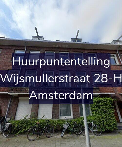 Foto gevel Huurpuntentelling voor Wijsmullerstraat 28-H, Amsterdam