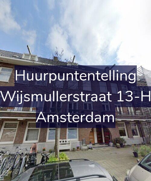 Foto gevel Huurpuntentelling voor Wijsmullerstraat 13-H, Amsterdam