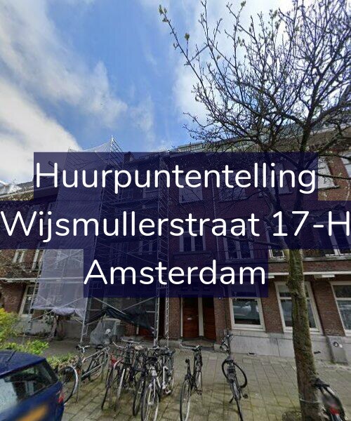 Foto gevel Huurpuntentelling voor Wijsmullerstraat 17-H, Amsterdam
