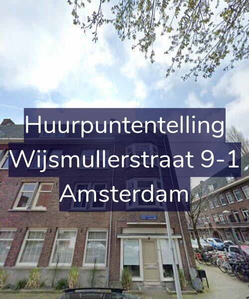 Foto gevel Huurpuntentelling voor Wijsmullerstraat 9-1, Amsterdam