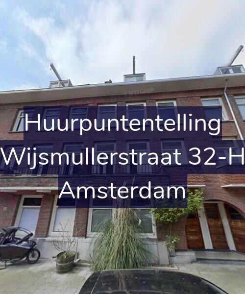 Foto gevel Huurpuntentelling voor Wijsmullerstraat 32-H, Amsterdam