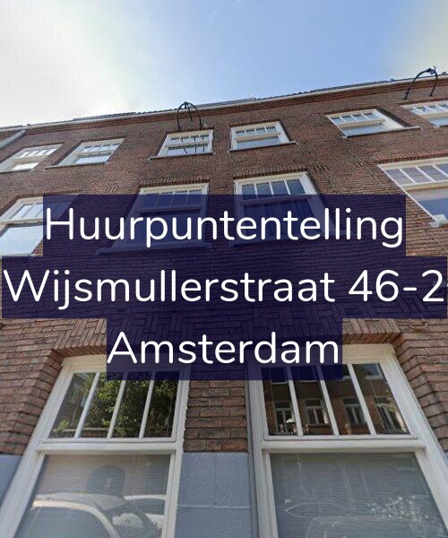 Foto gevel Huurpuntentelling voor Wijsmullerstraat 46-2, Amsterdam