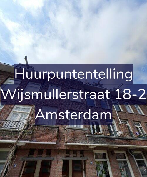 Foto gevel Huurpuntentelling voor Wijsmullerstraat 18-2, Amsterdam