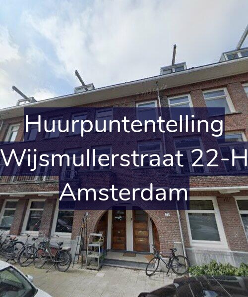 Foto gevel Huurpuntentelling voor Wijsmullerstraat 22-H, Amsterdam