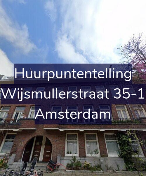 Foto gevel Huurpuntentelling voor Wijsmullerstraat 35-1, Amsterdam