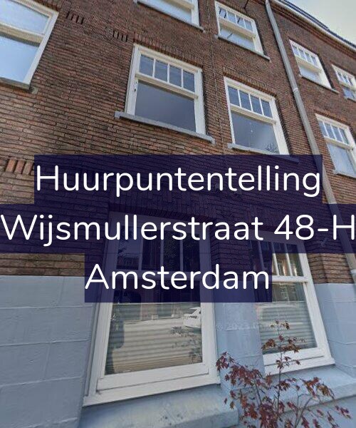 Foto gevel Huurpuntentelling voor Wijsmullerstraat 48-H, Amsterdam