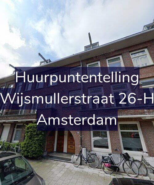 Foto gevel Huurpuntentelling voor Wijsmullerstraat 26-H, Amsterdam