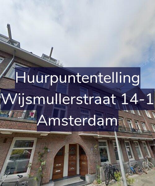 Foto gevel Huurpuntentelling voor Wijsmullerstraat 14-1, Amsterdam