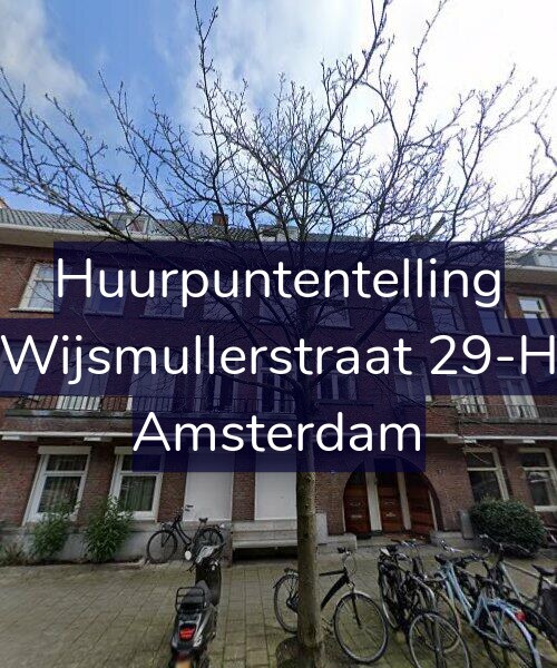 Foto gevel Huurpuntentelling voor Wijsmullerstraat 29-H, Amsterdam