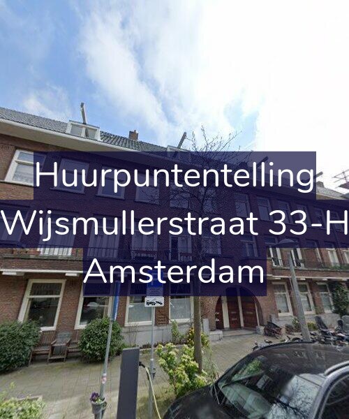 Foto gevel Huurpuntentelling voor Wijsmullerstraat 33-H, Amsterdam