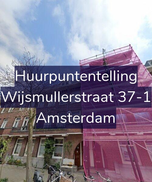 Foto gevel Huurpuntentelling voor Wijsmullerstraat 37-1, Amsterdam