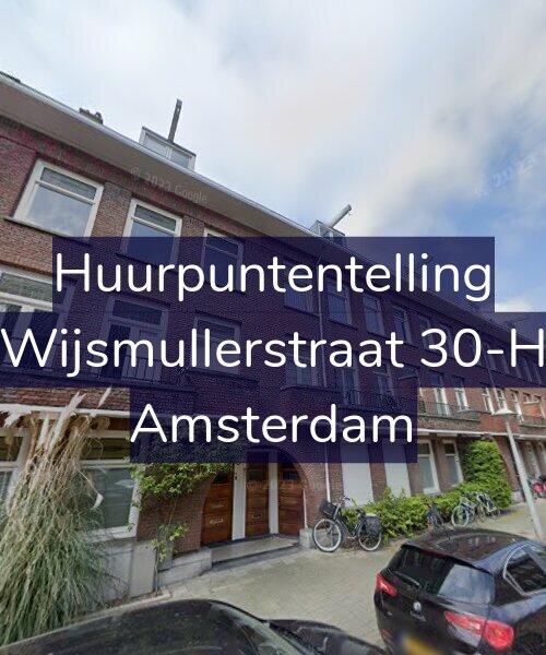 Foto gevel Huurpuntentelling voor Wijsmullerstraat 30-H, Amsterdam