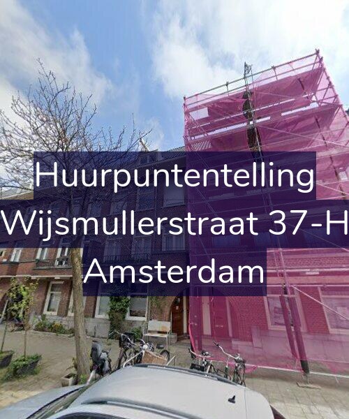 Foto gevel Huurpuntentelling voor Wijsmullerstraat 37-H, Amsterdam