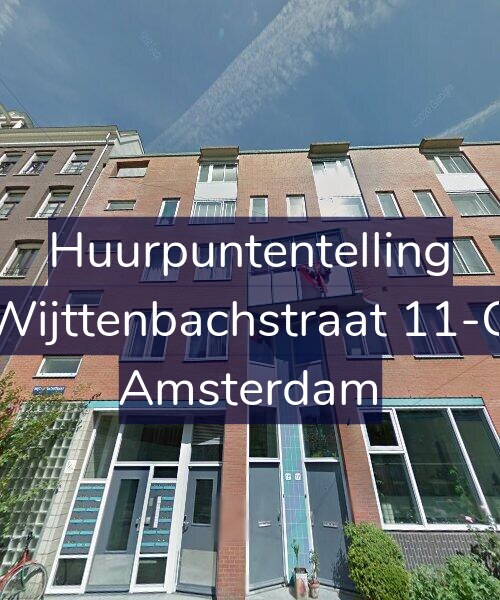 Foto gevel Huurpuntentelling voor Wijttenbachstraat 11-G, Amsterdam