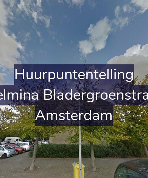 Foto gevel Huurpuntentelling voor Wilhelmina Bladergroenstraat 16, Amsterdam