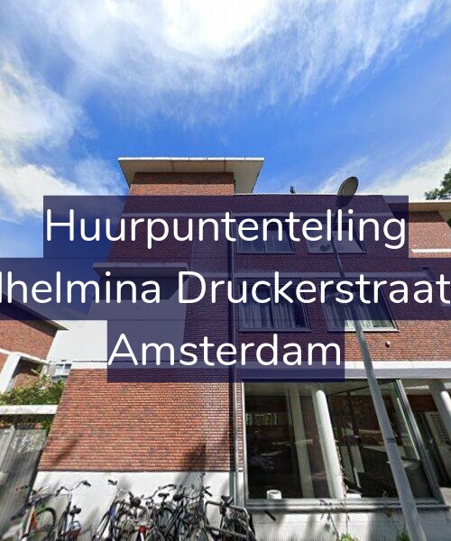 Foto gevel Huurpuntentelling voor Wilhelmina Druckerstraat 48, Amsterdam