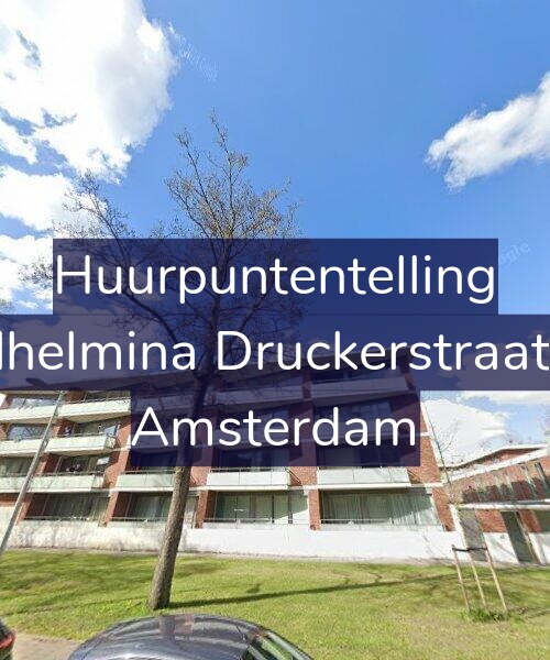 Foto gevel Huurpuntentelling voor Wilhelmina Druckerstraat 76, Amsterdam