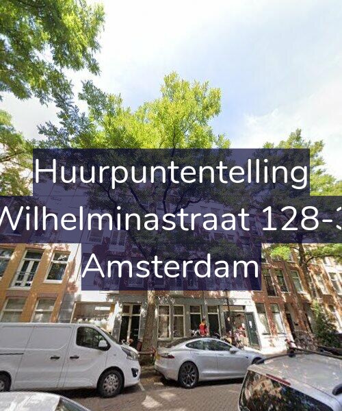 Foto gevel Huurpuntentelling voor Wilhelminastraat 128-3, Amsterdam