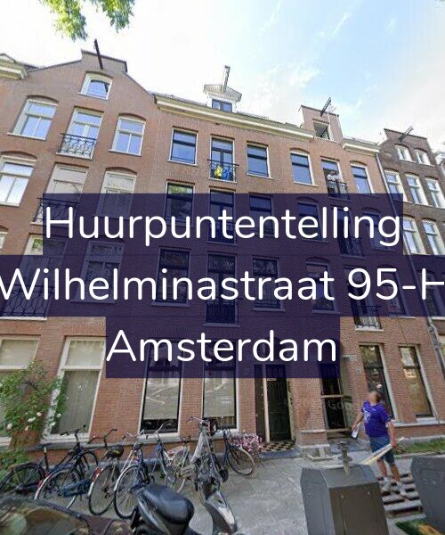 Foto gevel Huurpuntentelling voor Wilhelminastraat 95-H, Amsterdam