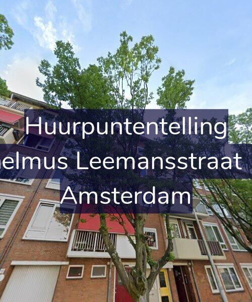 Foto gevel Huurpuntentelling voor Wilhelmus Leemansstraat 15-3, Amsterdam