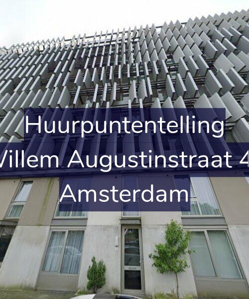 Foto gevel Huurpuntentelling voor Willem Augustinstraat 49, Amsterdam