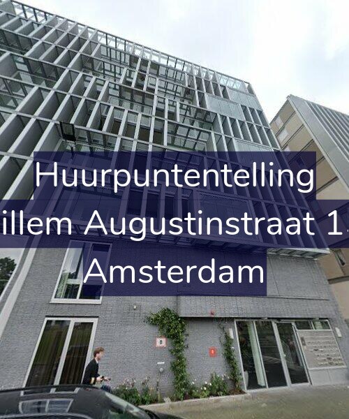 Foto gevel Huurpuntentelling voor Willem Augustinstraat 152, Amsterdam