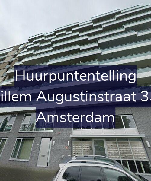 Foto gevel Huurpuntentelling voor Willem Augustinstraat 358, Amsterdam