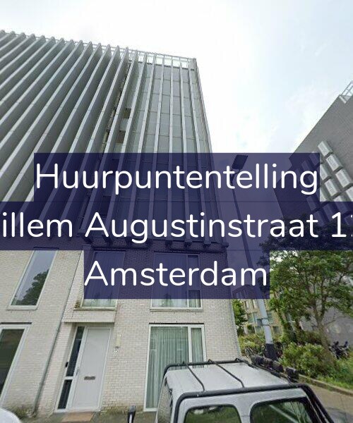 Foto gevel Huurpuntentelling voor Willem Augustinstraat 121, Amsterdam