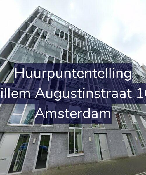 Foto gevel Huurpuntentelling voor Willem Augustinstraat 165, Amsterdam