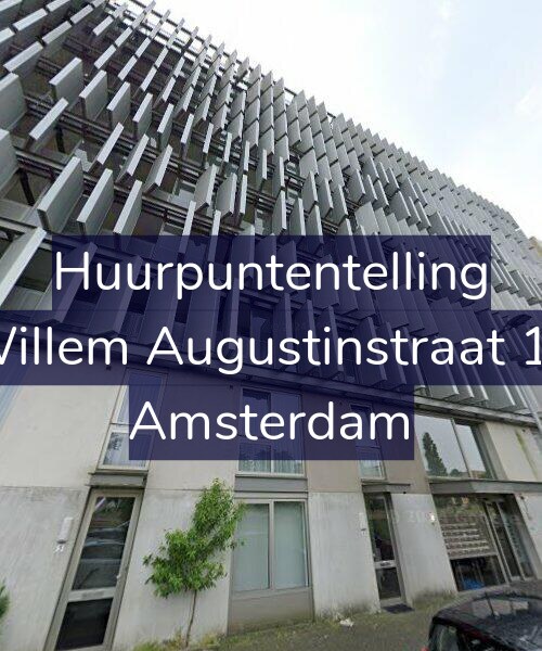Foto gevel Huurpuntentelling voor Willem Augustinstraat 18, Amsterdam