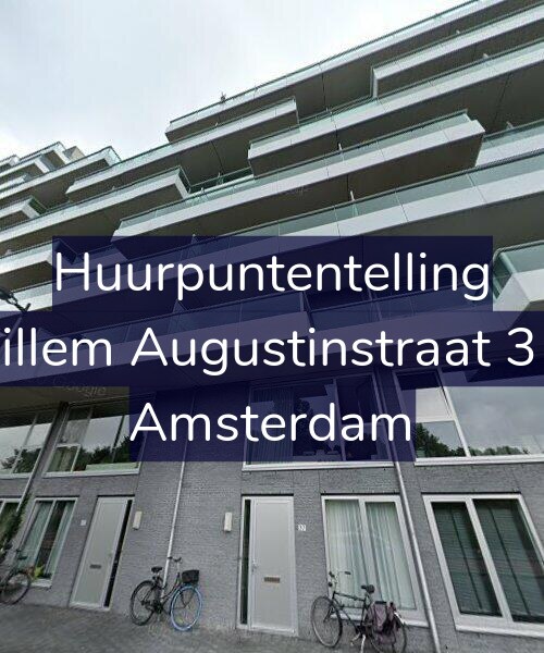 Foto gevel Huurpuntentelling voor Willem Augustinstraat 312, Amsterdam