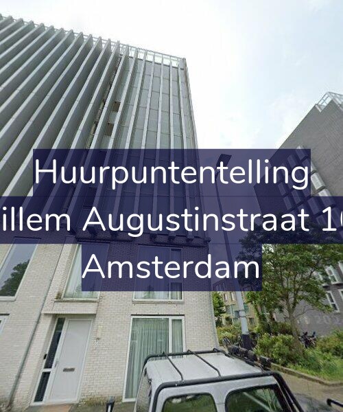 Foto gevel Huurpuntentelling voor Willem Augustinstraat 101, Amsterdam