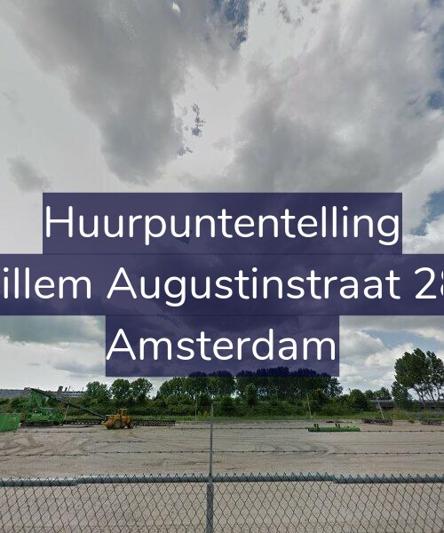 Foto gevel Huurpuntentelling voor Willem Augustinstraat 282, Amsterdam