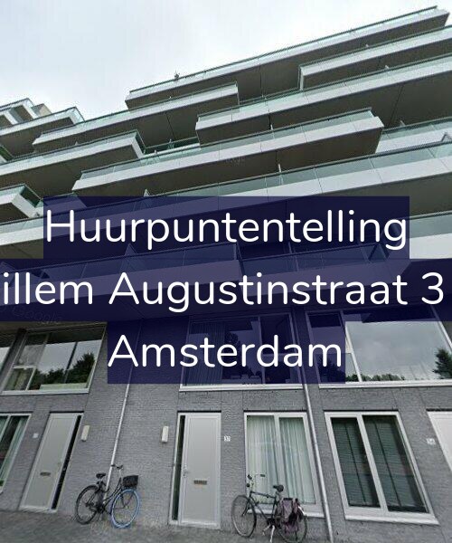 Foto gevel Huurpuntentelling voor Willem Augustinstraat 313, Amsterdam