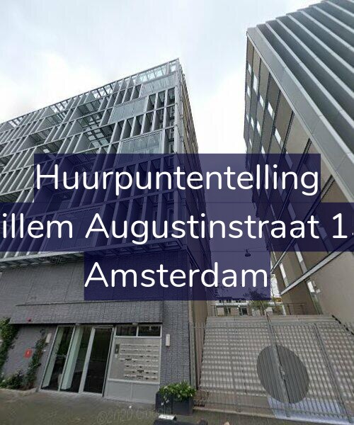 Foto gevel Huurpuntentelling voor Willem Augustinstraat 154, Amsterdam