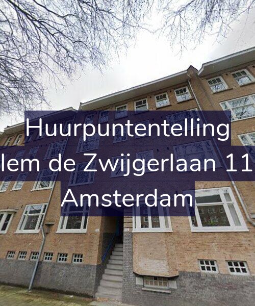 Foto gevel Huurpuntentelling voor Willem de Zwijgerlaan 114-3, Amsterdam