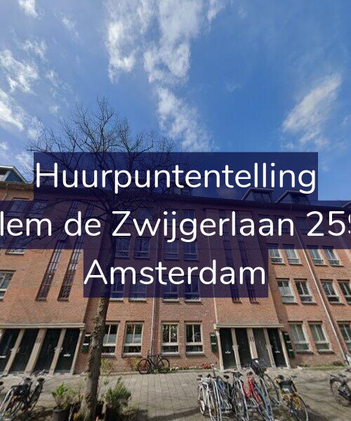 Foto gevel Huurpuntentelling voor Willem de Zwijgerlaan 259-D, Amsterdam